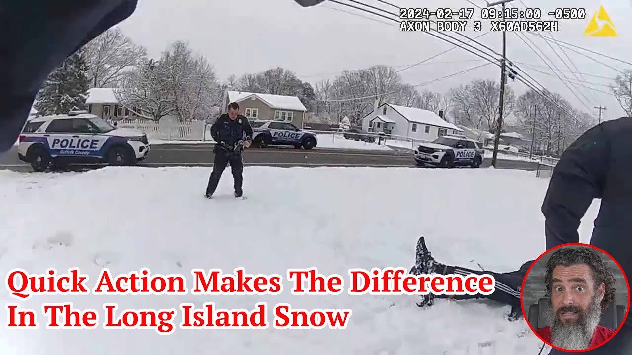 Quick Action Makes The Difference In The Long Island Snow