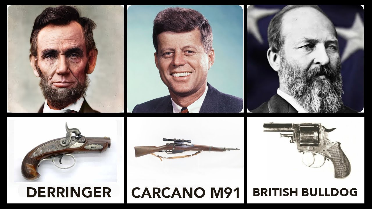 How Every US President Died and the Guns Behind the Assassinations!