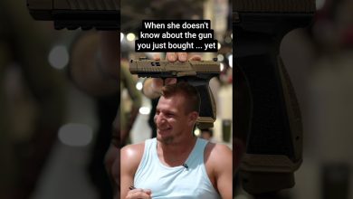 When she doesn’t know about the gun you just bought … yet