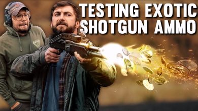 How Deadly Is This Exotic Shotgun Ammo? (Filmed at 100,000 frames per second!)