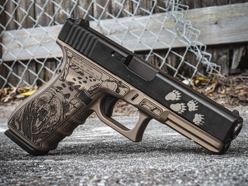 Camfour Custom “Grizzly” Glock 20SF