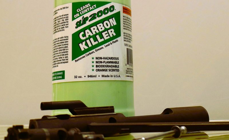 Slip 2000 Carbon Killer and clean bolt carrier