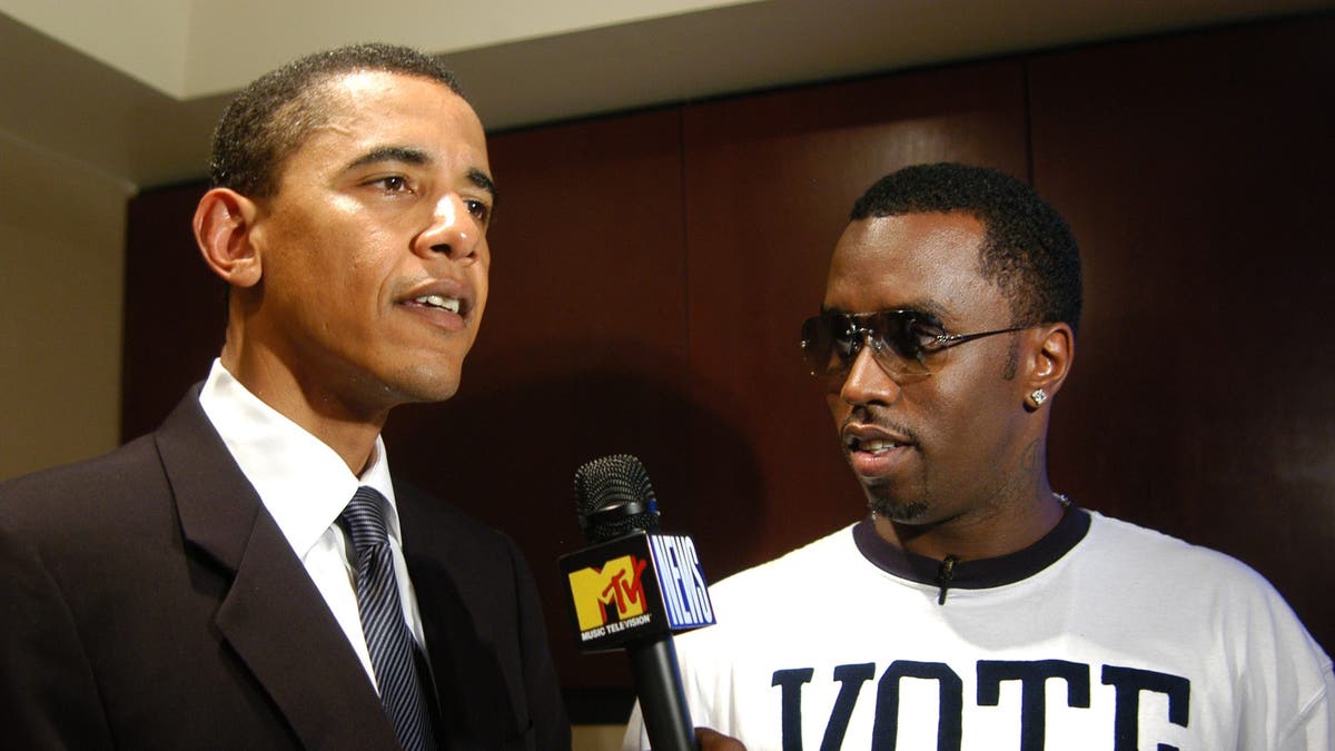 Sean "P. Diddy" Combs Interviews Celebrities at the 2004 Democratic National Convention in Boston