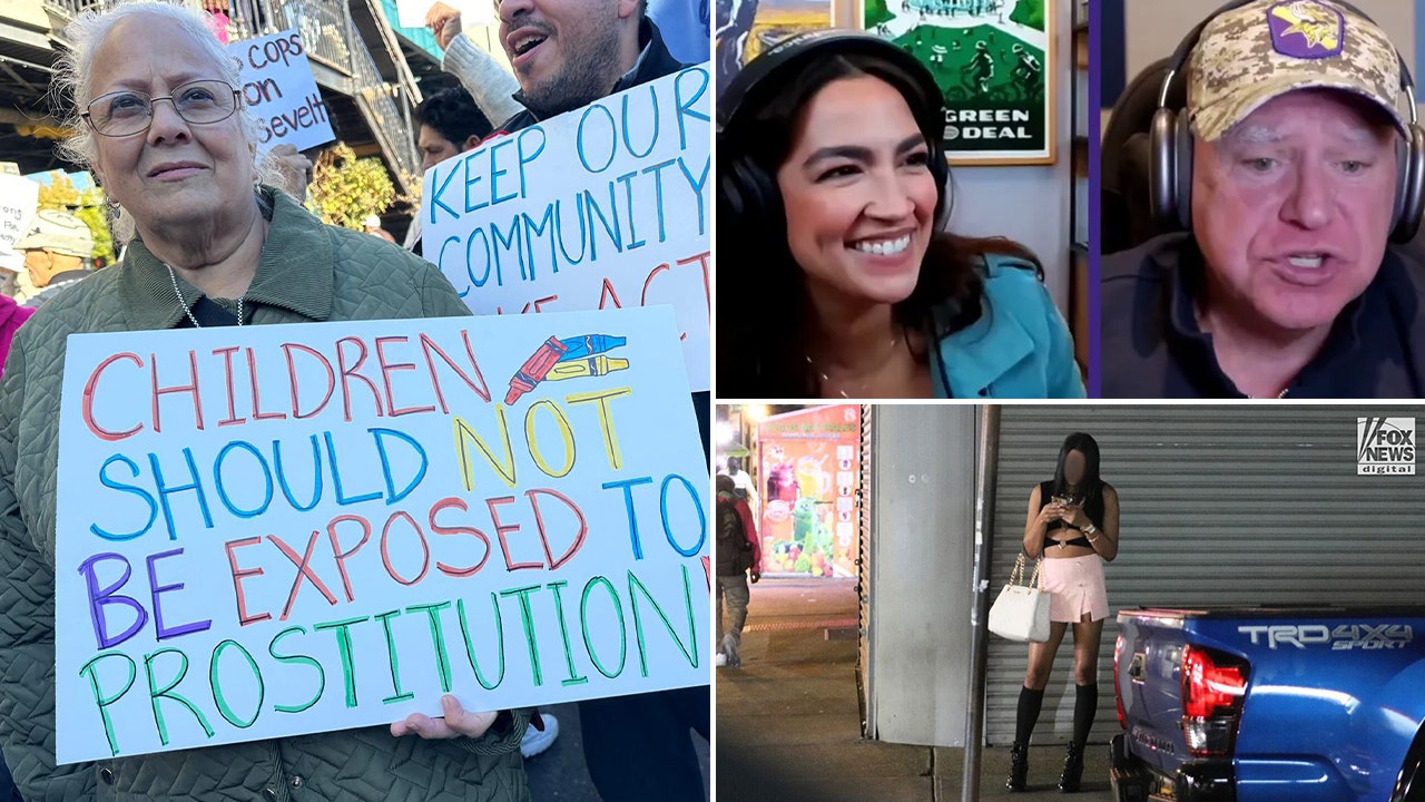 AOC played video game with Walz as constituents protested against prostitution in her ‘Third World’ district