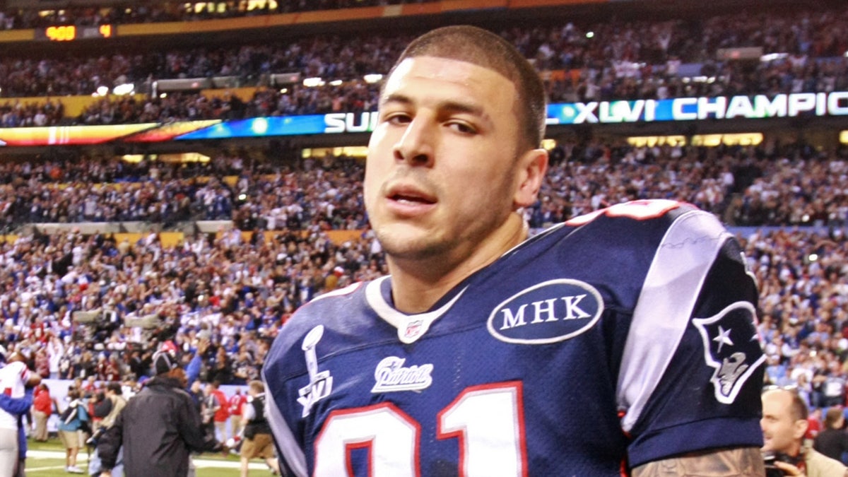 aaron hernandez in the super bowl 