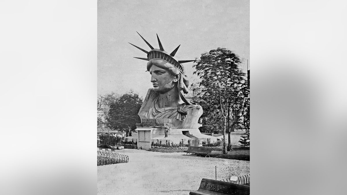 Head of the Statue of Liberty