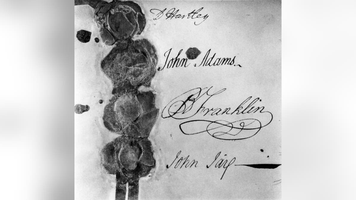 Treaty of Paris signatures