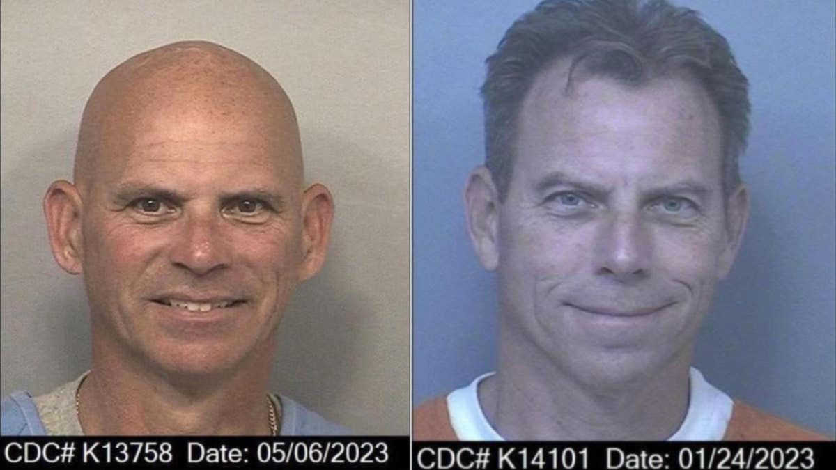 Lyle and Erik Menendez appear in mugshots taken in 2023