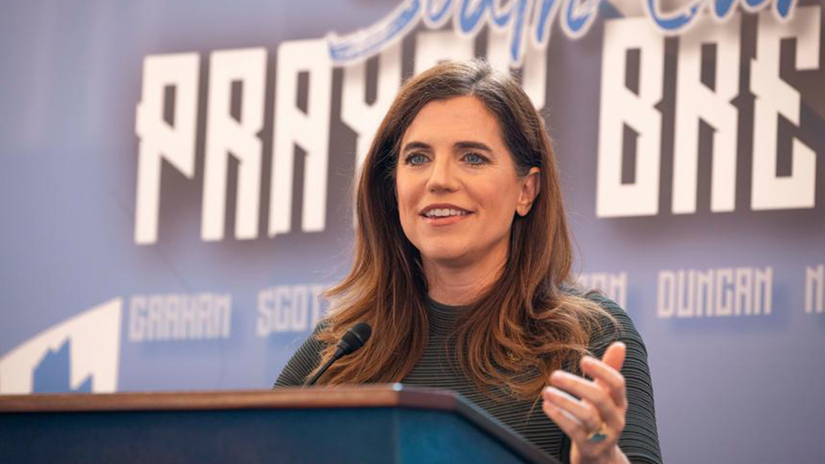 Nancy Mace at 2023 prayer breakfast