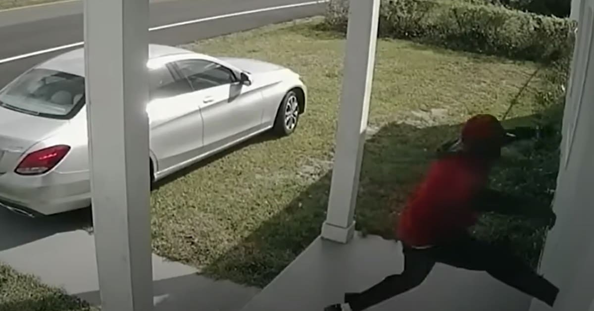 VIDEO: Mom Grabs Shotgun To Show Home Intruder Who Kicked Down Door