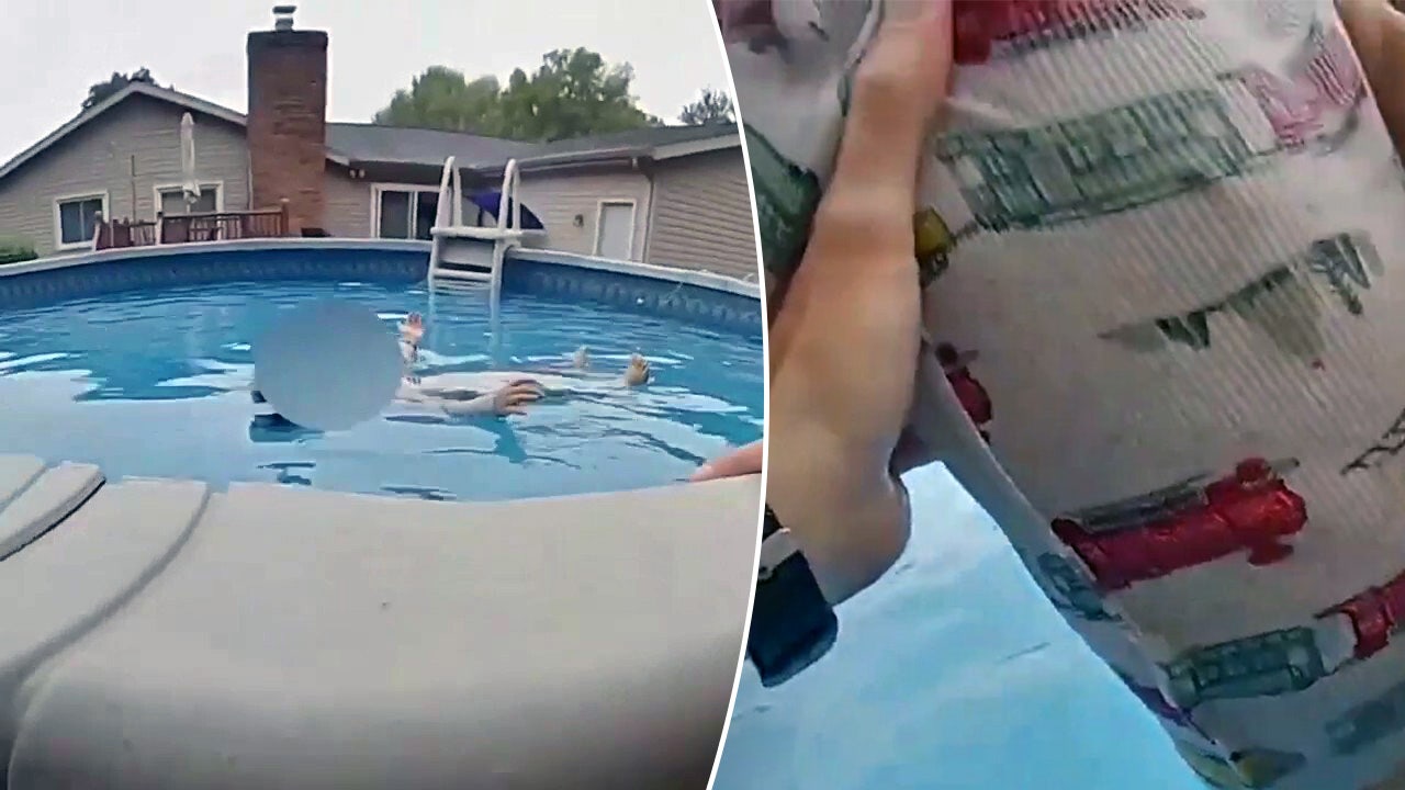 WATCH: Hero Indiana officer saves missing autistic boy, 3, from drowning in pool