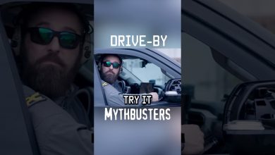 Drive-by MYTHBUSTERS #mythbusters #youtubeshorts #reels #driving #military