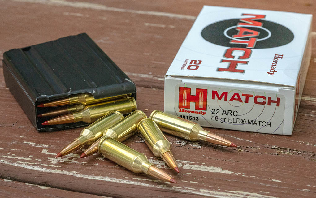 Hornady 22 ARC in magazine