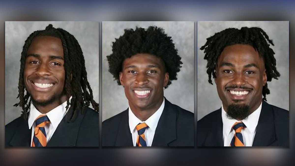 UVA football players