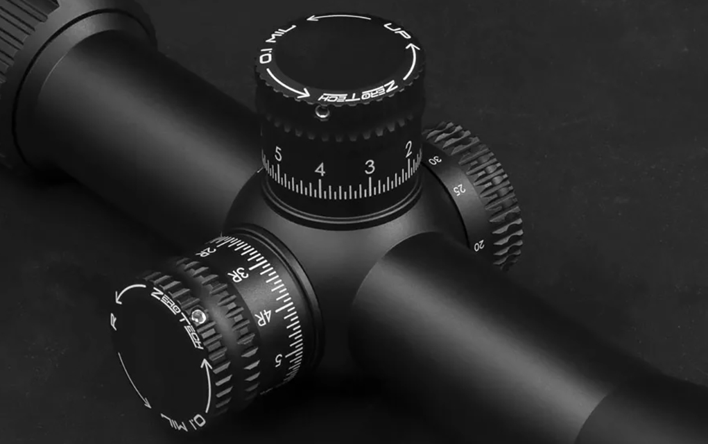 ZeroTech Vengeance Riflescope Line turrets