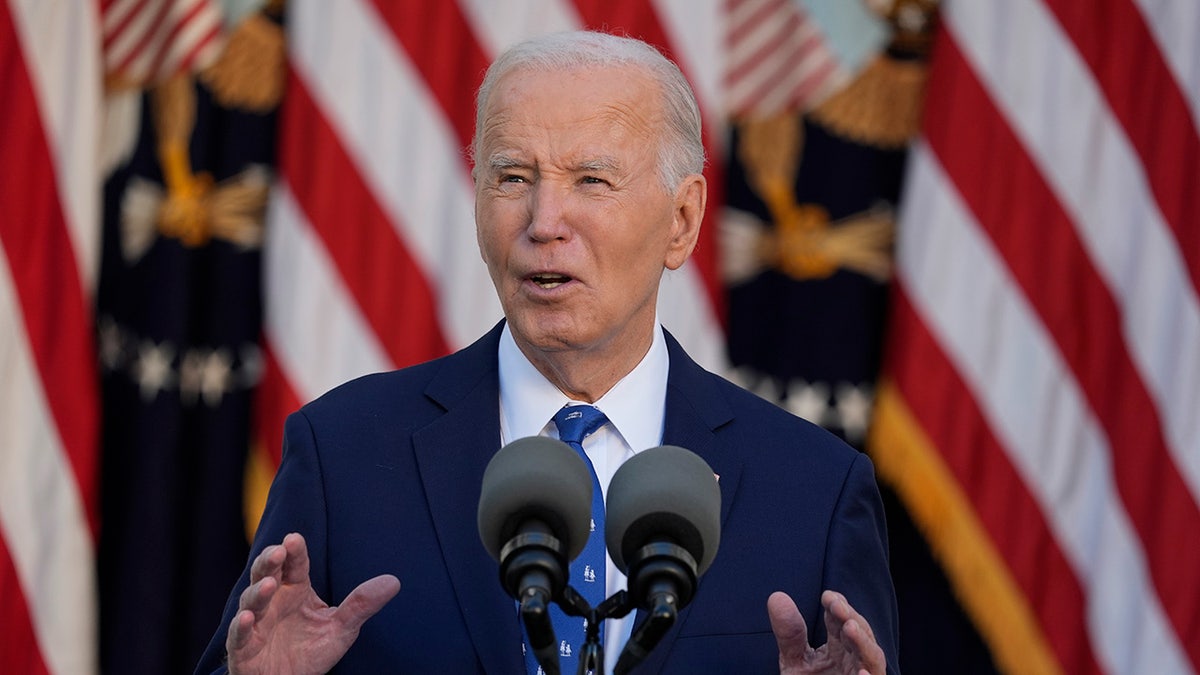 Biden at the Rose Garden