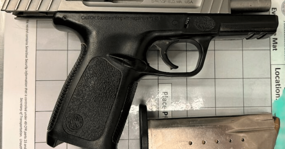 Handgun At Pittsburgh Airport Checkpoint – TSA Issues Warning