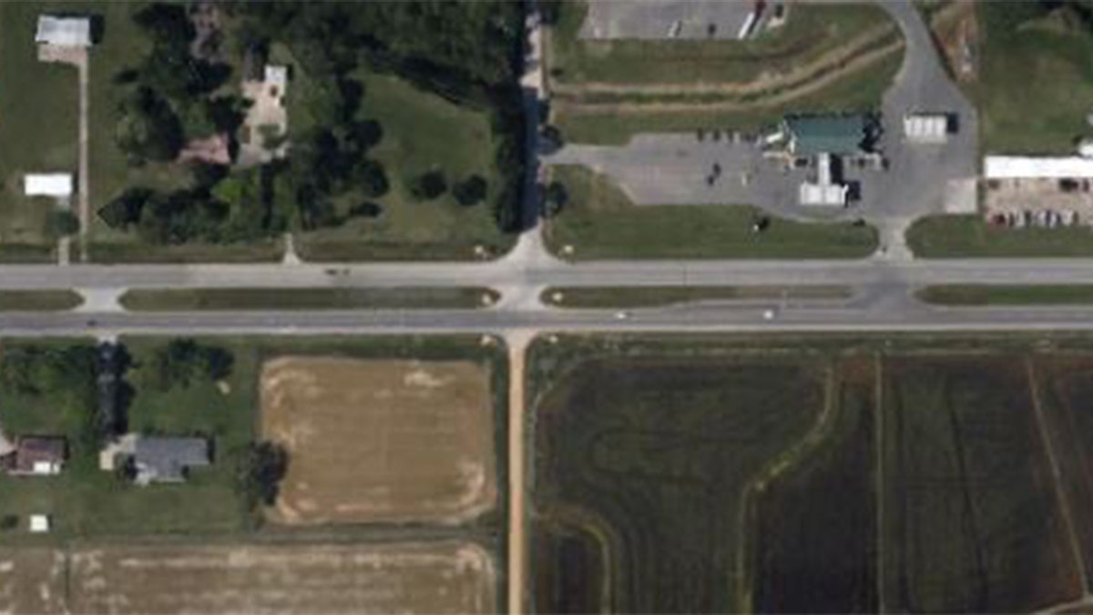 U.S. 190 and Industrial Road