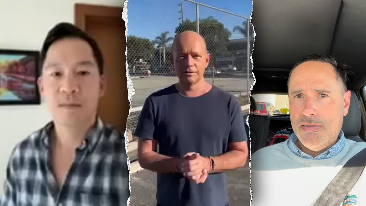 Steve Hilton, Chris Cheng and Lee Neves 