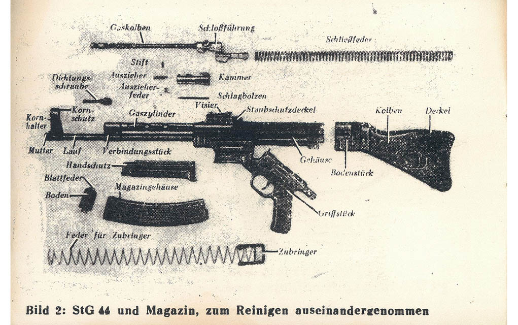 stg 44 dissasembled RIAC