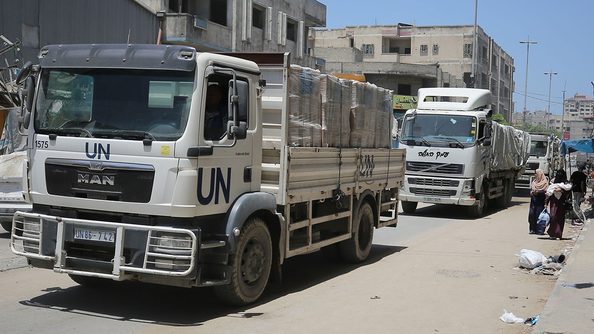 UN aid delivery in Gaza