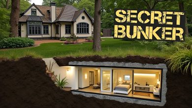 Men Build SECRET BUNKER Under a House | Start-to-Finish Process Revealed  by @AtlasSurvivalShelters‬