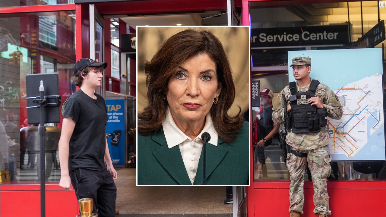 Hochul deploys hundreds of National Guard members to NYC subway system