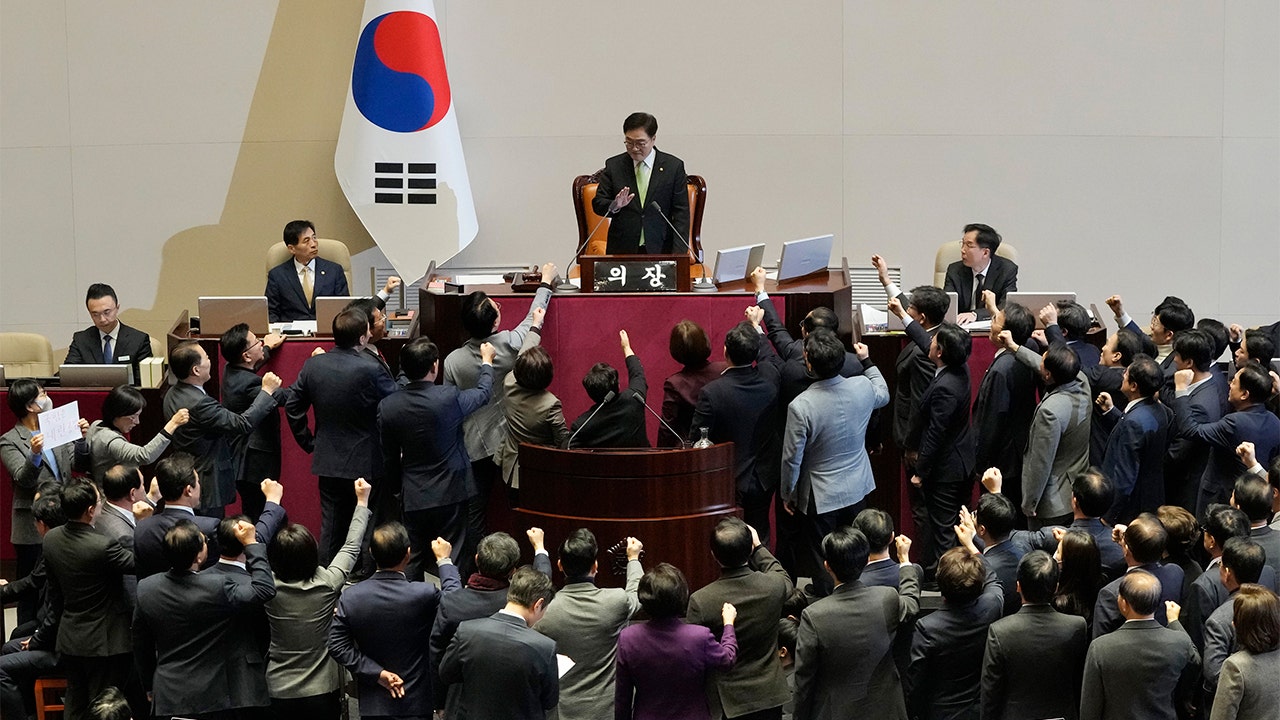 South Korea’s opposition-controlled National Assembly votes to impeach acting President Han