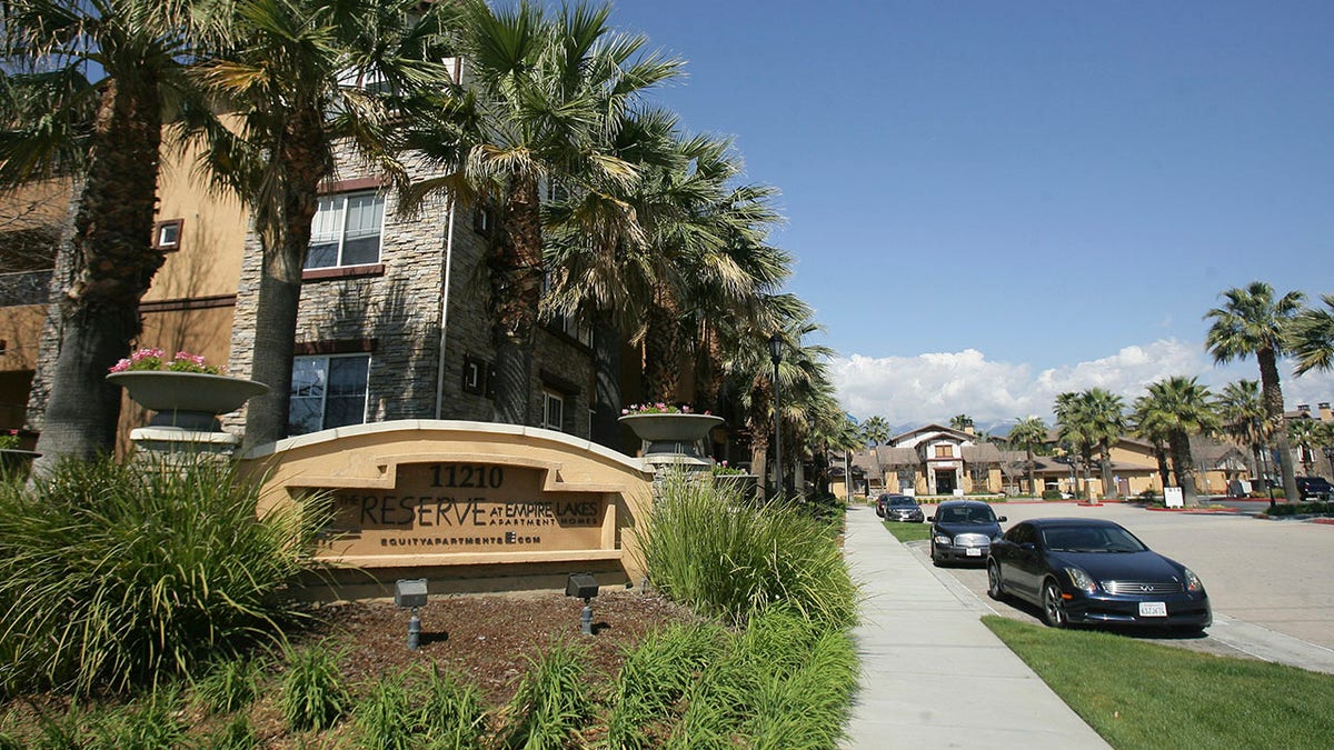 San Bernardino apartment building