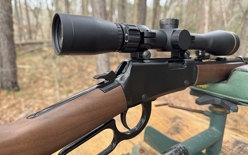 henry frontier model with scope rimfire rifle