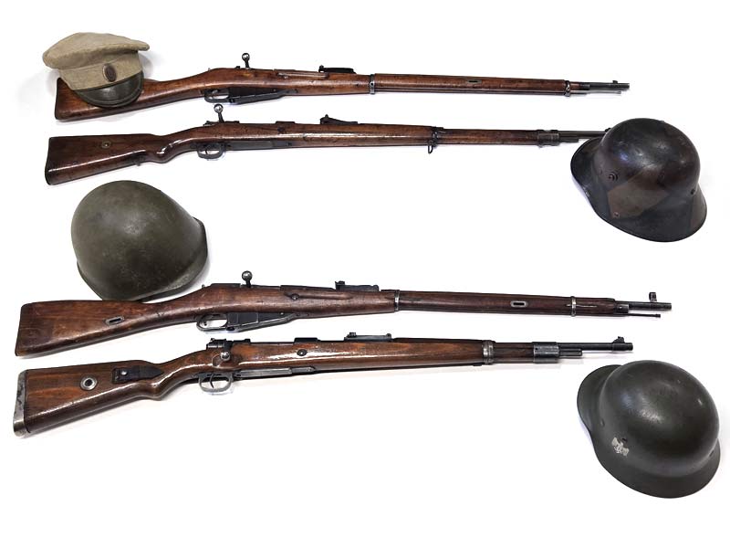 Mosin Nagant vs. Gew 98/Kar98K: Weapons of War