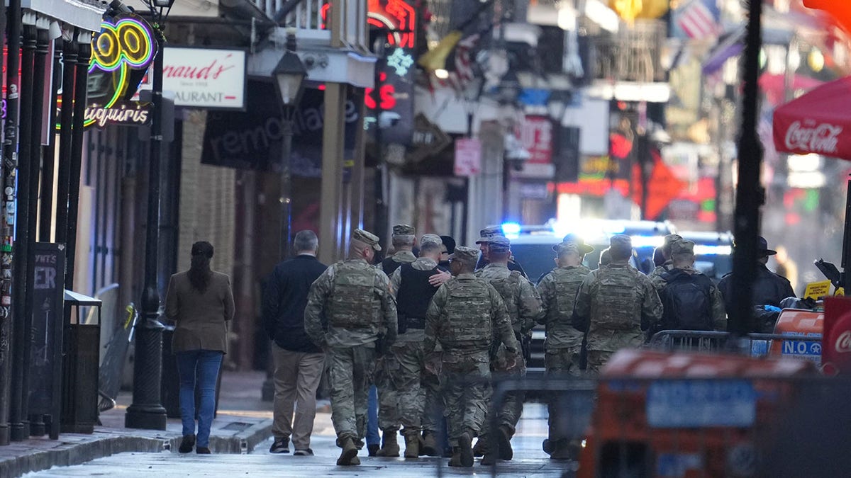 Military personnel in New Orleans