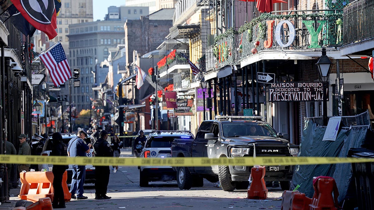 New Orleans attack scene