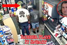 Sneaky Armed Robber Gives Plenty of Chances To Turn The Tables