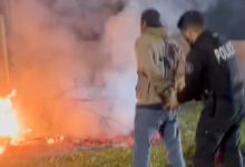 Los Angeles wildfires: California firebug arrest caught on video as police warn of arsonists