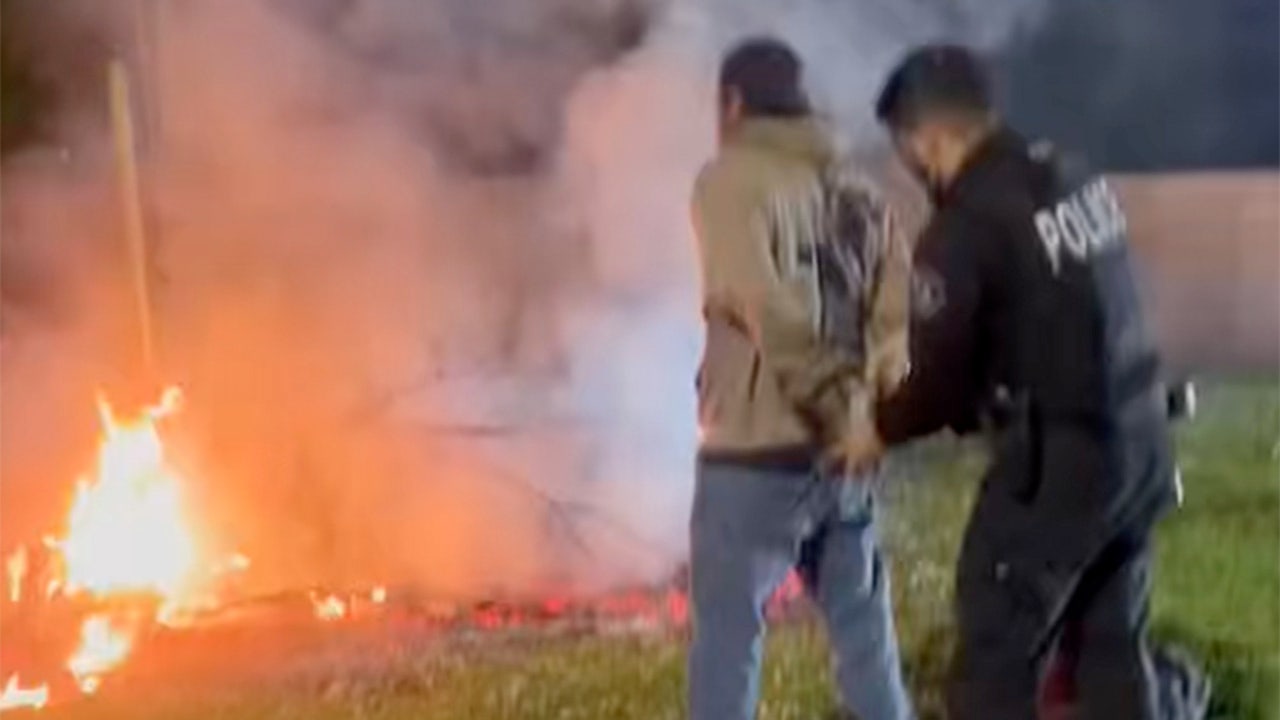 Los Angeles wildfires: California firebug arrest caught on video as police warn of arsonists