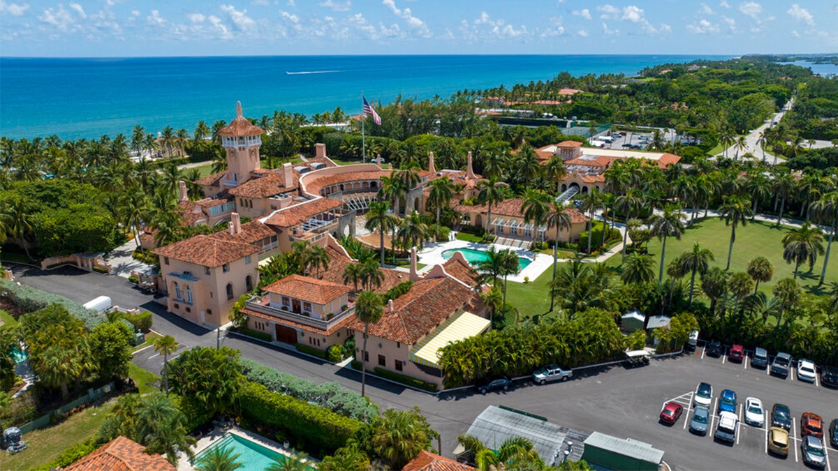 Mar-a-Lago seen from the air