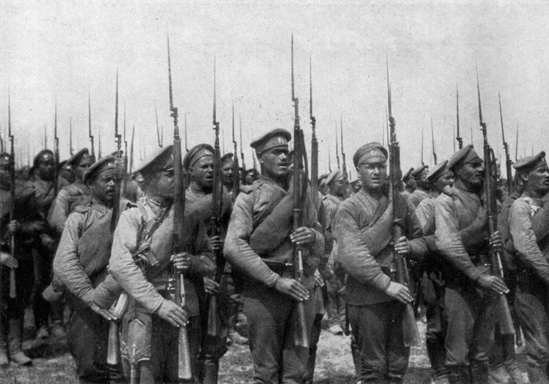 Imperial Russian Army soldiers