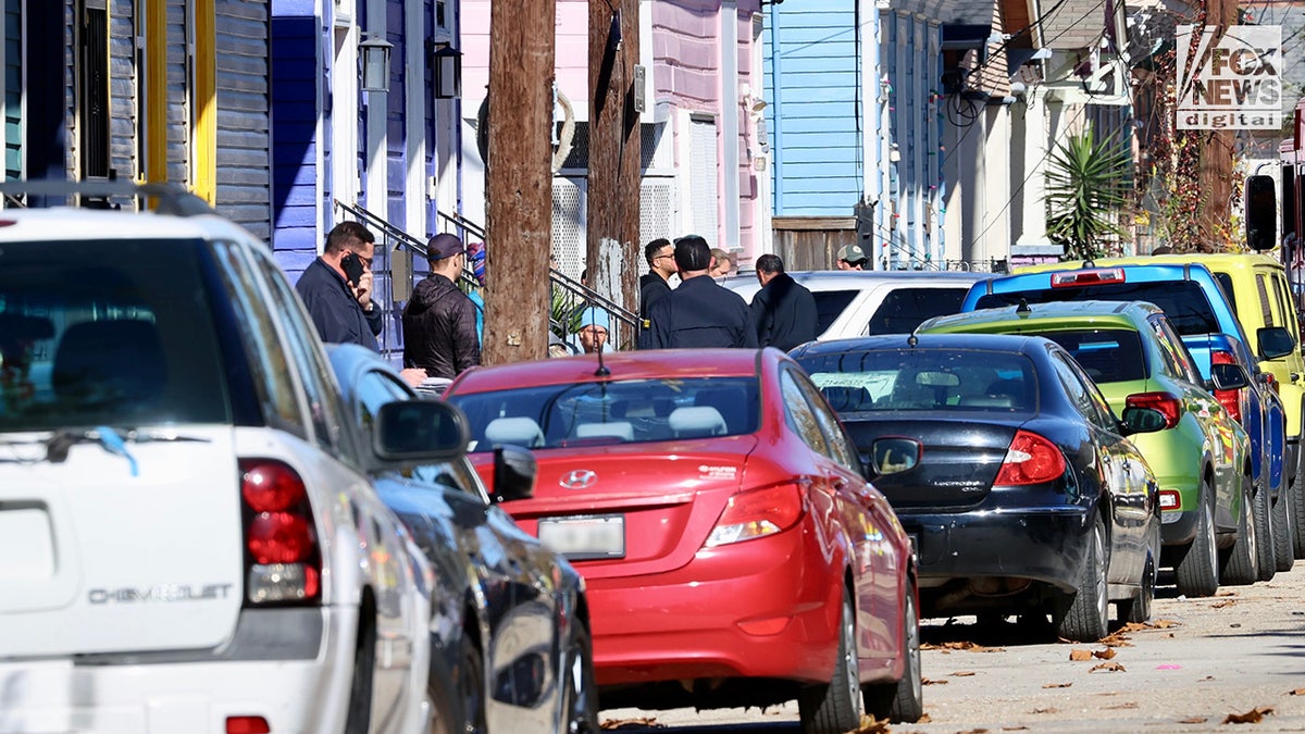 Authorities investigate a home believed to be connected to the suspect in the deadly attack on Bourbon Street