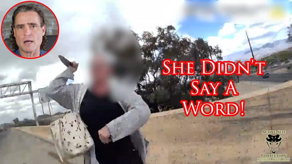 Pedestrian on Freeway Inexplicably Charges Arizona Trooper