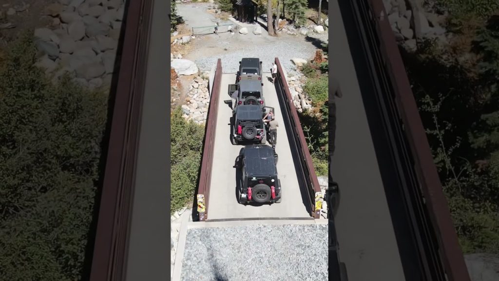 Conquering the Rubicon Trail in my Jeep! 🚙💨 Insane drone footage! #shorts #offroad #overland