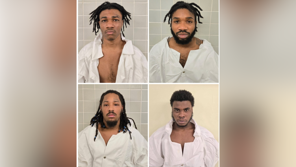 New booking photos released of recaptured Louisiana inmates as manhunt continues