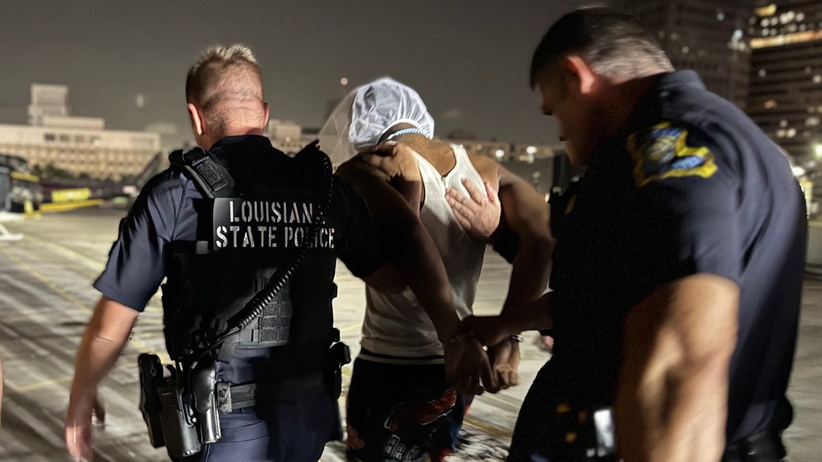 Corey Boyd arrested by Louisiana State Police