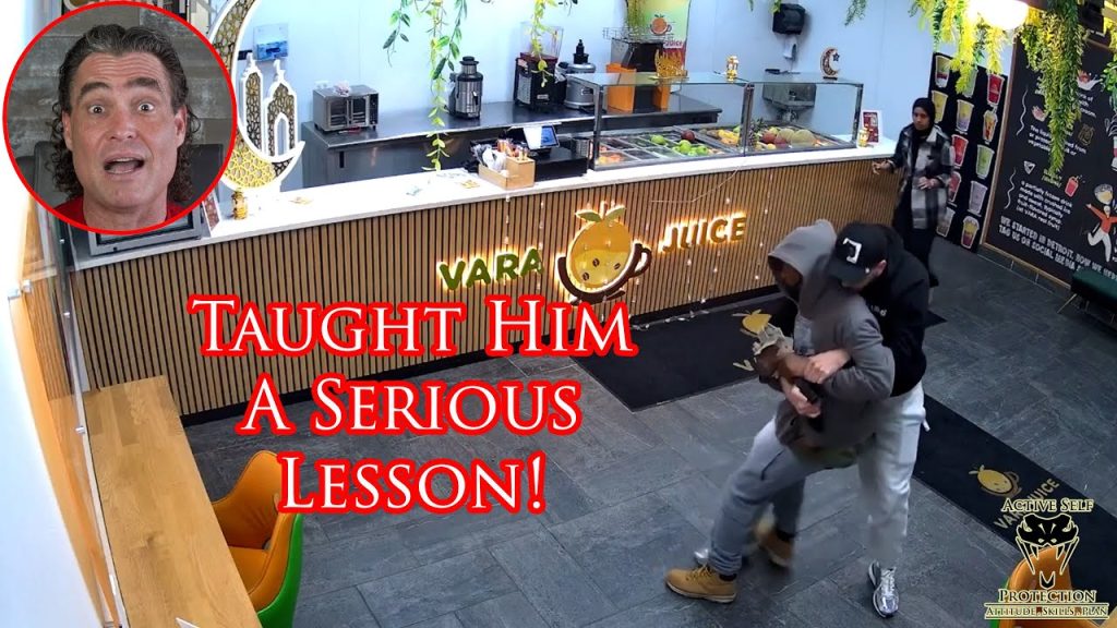 Hero Neighbor Gives Armed Robber A Beat Down