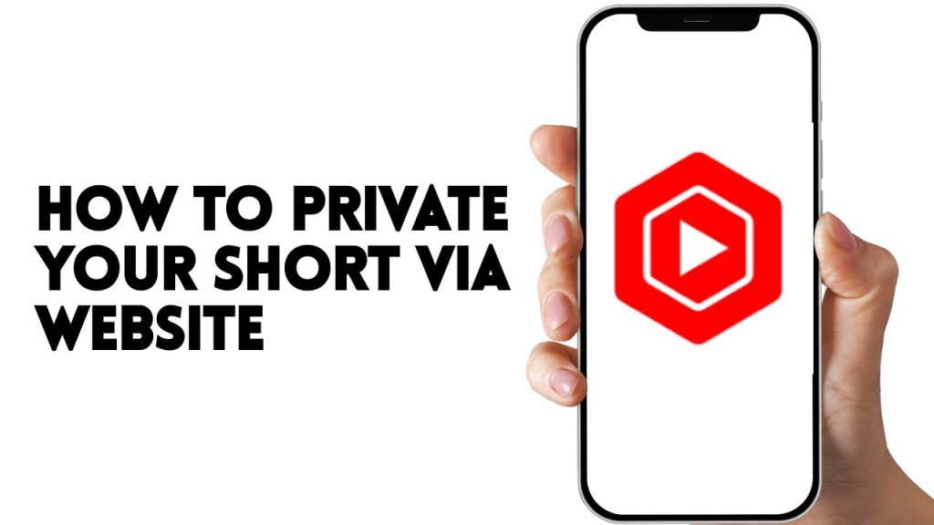 HOW TO PRIVATE YOUR SHORT VIA YOUTUBE STUDIO WEB