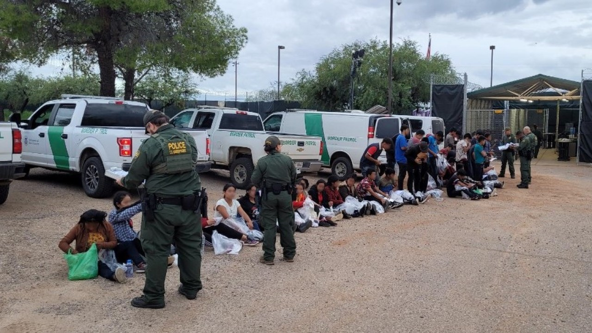 Arizona border patrol agents apprehended 81 migrant children on Tuesday - 71 were unaccompanied.