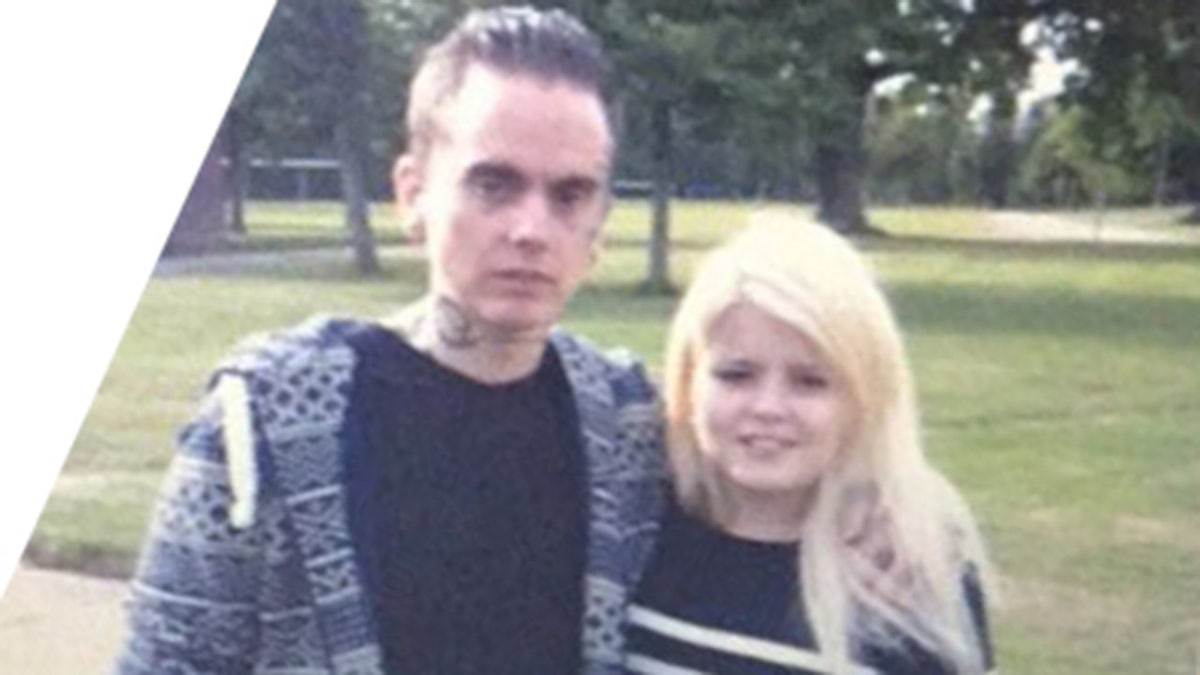 Isakin Jonsson posing next to his daughter Jamie-Lee Arrow outdoors.