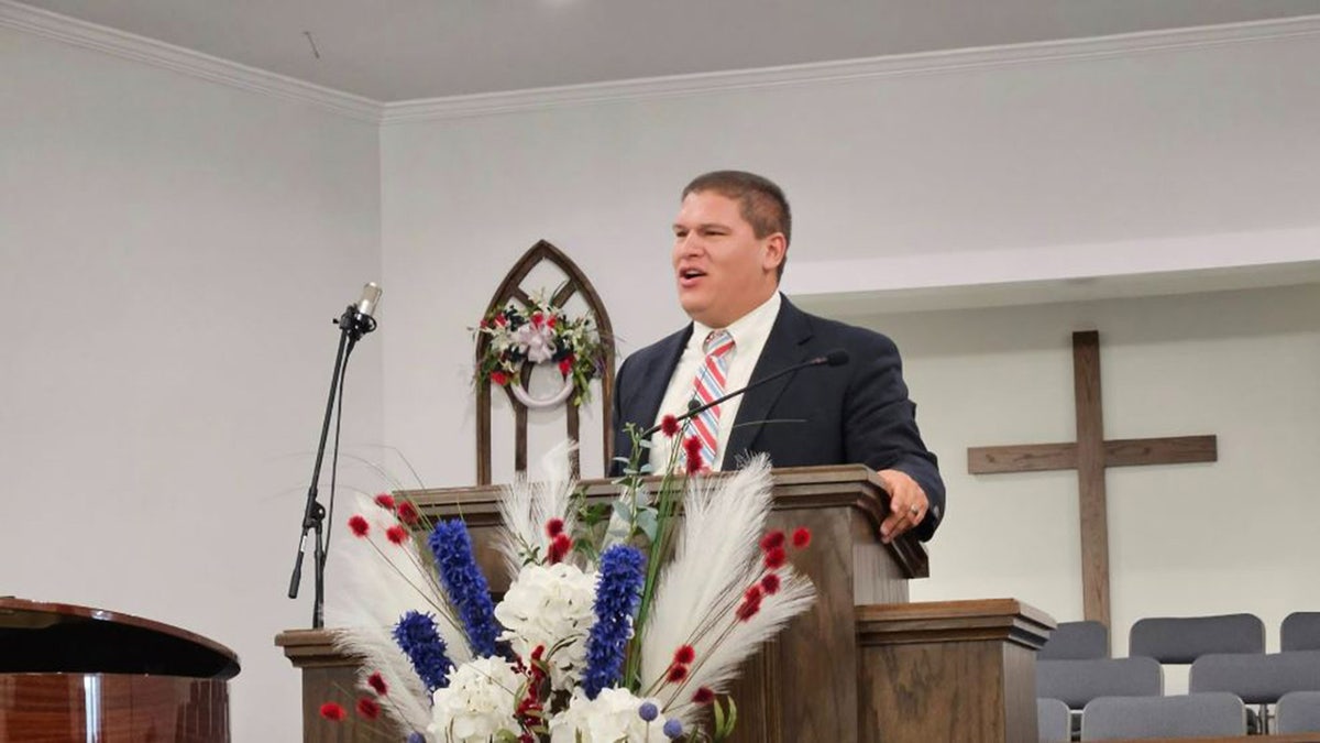 Josh Sullivan preaching