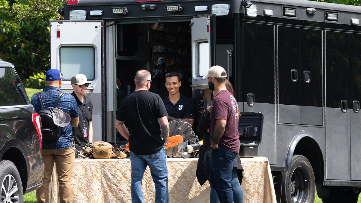 Police at White House