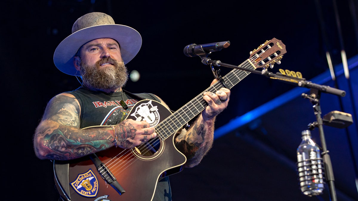 Zac Brown performing